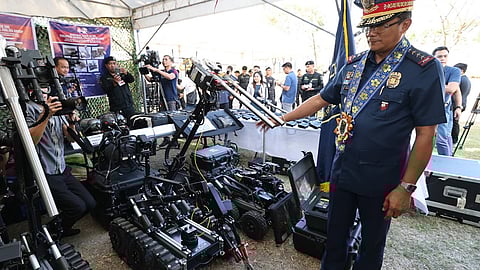 PNP gets bomb disposal robots from US