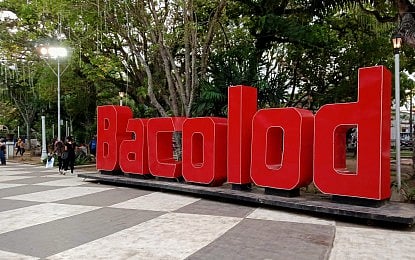 A portion of the Bacolod City Public Plaza.