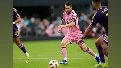 Lionel Messi (IN PINK) /