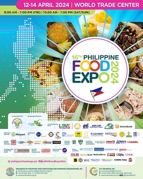 Festive flavors await as the 16th Philippine Food Expo serves fiery culinary competitions, sumptuous cooking demos, and seminars for all.