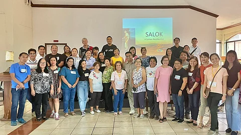 Another SALOK session with members of the PWD and Catholic professionals