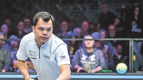 DOMINANTE: Bisan pa siya ang nag-inusarang Pinoy, wa magpalupig si Carlo Biado ug gibulsa niini ang world 10-ball nga titulo. /