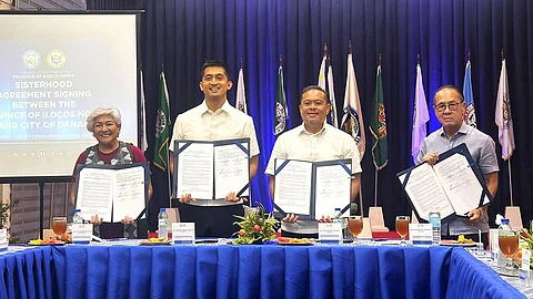 Danao, Ilocos Norte ink sisterhood pact