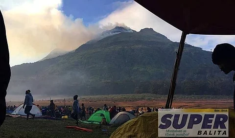 Mount Apo temporaryong gisirad-an