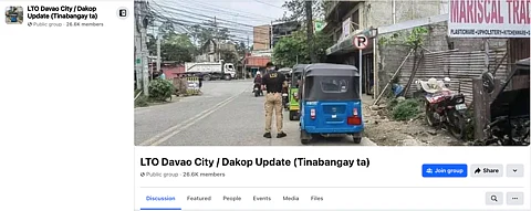 CTTMO eyes to counter FB pages
for drivers who aim to avoid ops