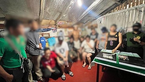 Eight suspects were arrested during a bust at Barangay 3, Bacolod City on Thursday, February 29.