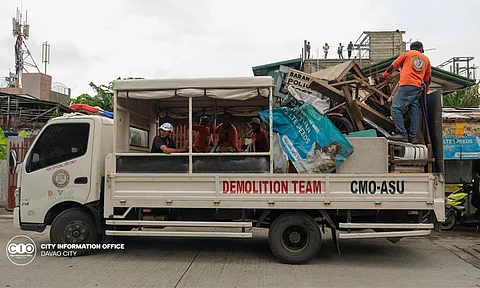 The Davao City government conducted another road clearing operation. This time at Barangay Ubalde in Agdao on February 23, 2024. The clearing operation was conducted to remove objects blocking the streets and causing traffic, accidents, and delays in disaster response.