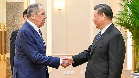 China’s Xi meets with Russia’s top envoy in show of support vs. Western democracies