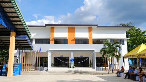 The new two-story dormitory at CHMSU Binalbagan Campus worth P14.85 million funded by the Office of Senate President Juan Miguel Zubiri