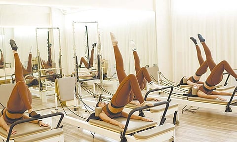 STOTT METHOD. Trainers use the Stott Method of Pilates, which is an anatomy-focused approach that ensures safe and effective workouts that are tailor-fit to each person’s needs, with postural alignment as the foundation of the exercise.
