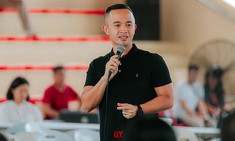 Acting Davao del Norte Governor De Carlo "Oyo" Uy
