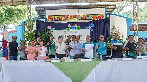 Sipalay, partners ink reforestation MOA