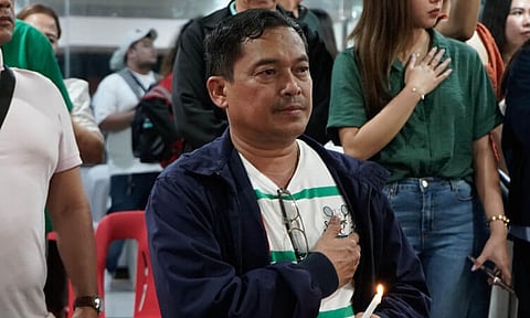 Suspended Davao del Norte Governor Edwin Jubahib