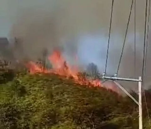 Fire official: Bury trash in pit rather than burning it to prevent grass fire