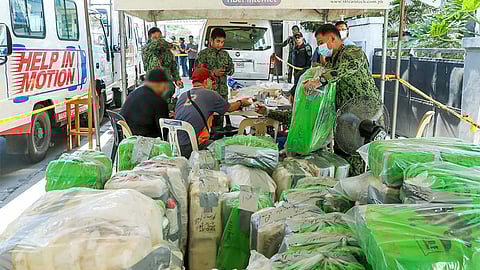 Abalos explains reduction in weight, value of recent drug haul