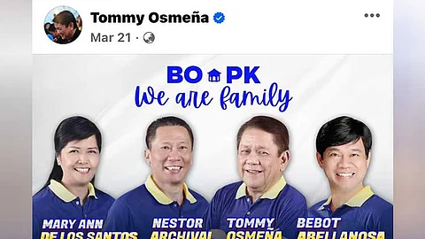 Bzzzzz: Lapu-Lapu City motel incident: new police way to catch forbidden lovers. BOPK's initial team for 2025 race.