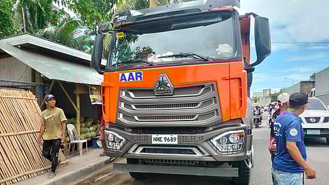 Boy dies after being hit by a truck in Liloan town