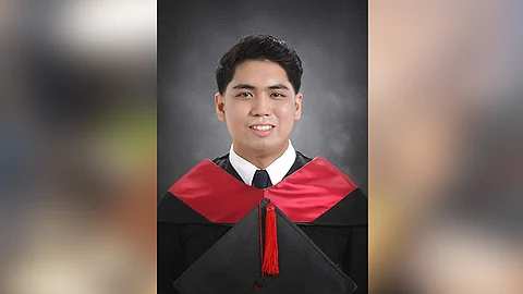 Byron John Morales Gillana, 24, a graduate of the University of San Carlos, finishes eighth in the Electronics Engineering Licensure Examination given on April 17, 2024, with an average rate of 87.50 percent. / CONTRIBUTED