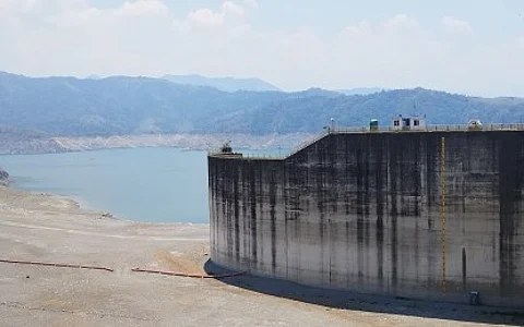 SAN ROQUE DAM. The water reservoir at the San Roque Dam in San Manuel town, Pangasinan on April 24,2024 is at 230.45 meters above sea level almost at its critical level. The San Roque Power Corporation, however, assured continuous supply of electricity to the grid and enough irrigation requirements.