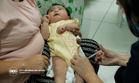 The city-wide Periodic Intensification of Routine Immunization (PIRI) program kicks off at the Barangay Matina Aplaya Gym in Davao City on Wednesday, April 24. This is in line with the celebration of the World Immunization Week from April 22-27, 2024.