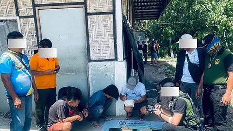 ZAMBOANGA. Agents of the Philippine Drug Enforcement Agency in the Bangsamoro Autonomous Region in Muslim Mindanao (PDEA-BARMM) arrest four suspects, including three high-value targets (HVTs) and seize P13.6 million worth of illegal drugs in separate anti-drug operations in BARMM. A photo handout shows PDEA agents conducted inventory on the pieces of evidence they seized from the three HVTs arrested Tamontaka village, Datu Odin Sinsuat, Maguindanao del Norte on Wednesday, May 1, 2024.