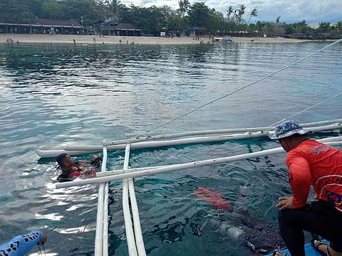 Man disappears while swimming in Moalboal, Cebu
