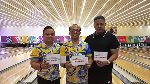 WINNERS ALL. May edition winner Luis Cajes is flanked by runner-up Jomar Jumapao and Robert Sarvida. / CONTRIBUTED