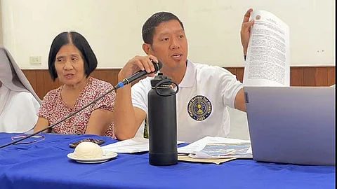 CEBU. Fr. Joel Bonza, parish priest of the Sto. Niño Parish in Poro, Camotes.