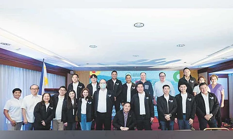 COMMITTEE. The Cebu Business Month 2024 working committee. Upper row, from left: Robby Alugar, Anthony Noel, Hembler Mendoza, Rodrigo Go Taneda, Didier Belmonte, Brian Connelly, architect Buck Sia, Maribel Melgar and May Elizabeth Ybanez. Bottom row, from left: Joy Lorena Segismar, Francis Dy, Lilu Aliño, Bryan Yap, Samantha Manigsaca, Brigette Garcia, Anton Perdices, Benny Que, Jay Yuvallos, Regan Rex King, Andre Suarez and Kent de la Calzada.