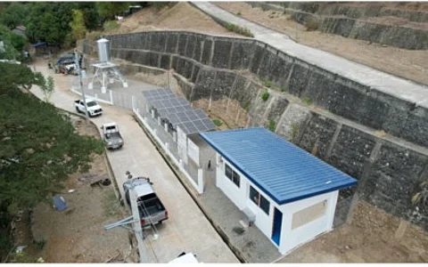 SOLAR POWERED. Aerial view of the solar-powered water system in Barangay Sagayad San Fernando City, La Union that benefits over 300 households especially amid the El Niño phenomenon. The PHP9.8 million project was implemented by the Department of Public Works and Highways and funded by the 2023 General Appropriations Act.