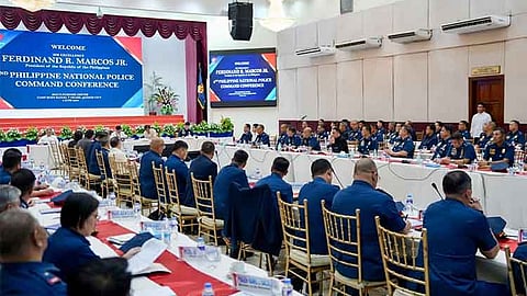 MANILA. The Philippine National Police (PNP) holds a Command Conference with President Ferdinand Marcos Jr. on Tuesday, June 4, 2024.