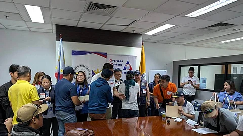 The 21 crew members of M/V Tutor, which was attacked by the Houthi rebels in the southern Red Sea, have returned to the Philippines, the Department of Migrant Workers (DMW) said Monday, June 17, 2024.