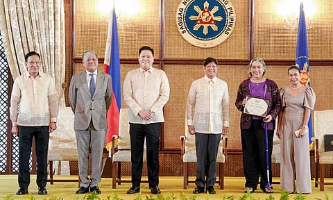 Mati City Mayor Michelle Nakpil Rabat received the award as one the LGUs selected in the first-ever Walang Gutom Awards at Malacañan Palace on the morning of June 26, 2024.