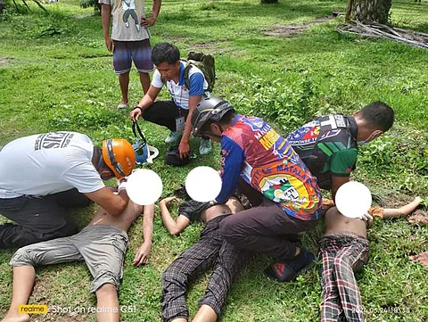 3 ka menor nanguha og tangkong nalumos, tipi
