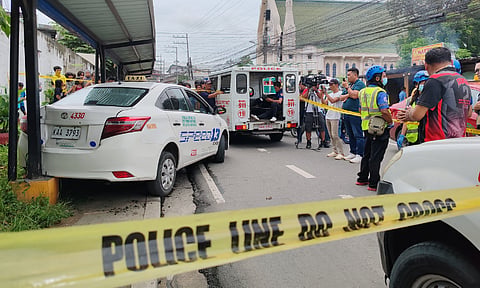 A taxi passenger was reportedly shot by an unidentified suspect near the Chinese Cemetery in Brgy. 19-B, Davao City on Wednesday morning, June 19, 2024.