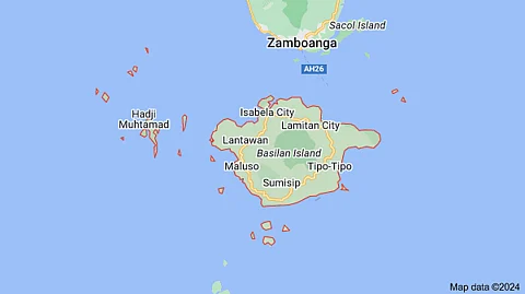Basilan map