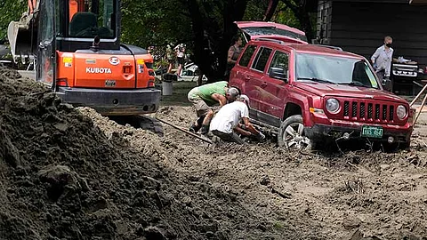 Vermont residents start cleaning up following Hurricane Beryl’s flooding