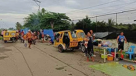 Nabahaan sa Maguindanao del Sur nagpalimos na