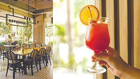 Cafe by day, bar at night