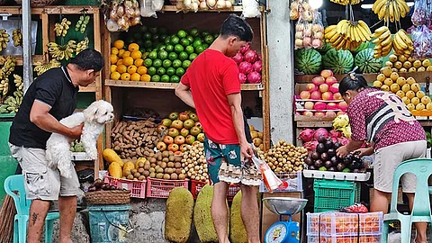 Fruit stand inflation