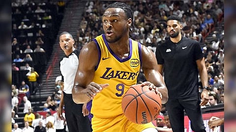 Bronny James continues promising play