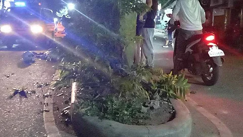 Motor nabangga, 1 patay