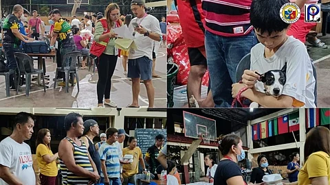 CSWDO distributes relief goods to Jaro fire victims