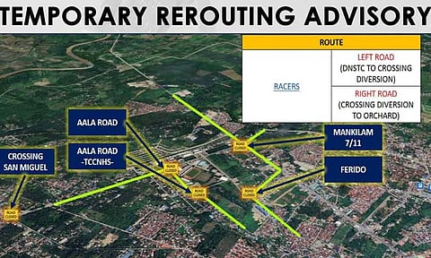 Tagum implements road closures for ‘Tatag’ fun run