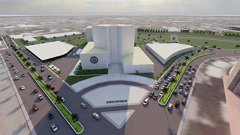 Mandaue City Government Center's artist's perspective