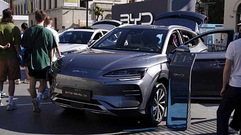 China files WTO complaint against
EU over tariffs on electric vehicles