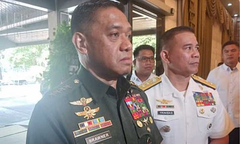 AFP chief Gen. Romeo Brawner Jr. (PNA photo by Priam Nepomuceno)