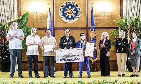 PBBM honors Yulo, RP team