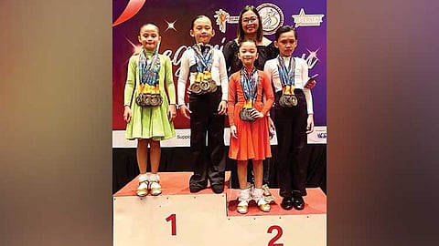 Pardo ES students milabni og 50 medals sa Malaysia dancesport