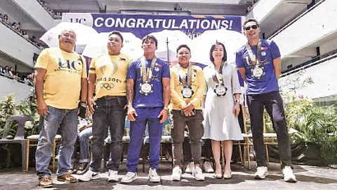 UC mihatag og P1.4M sa ilahang olympians